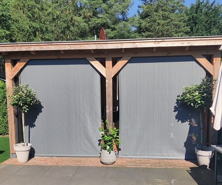 Rolgordijnen voor buiten