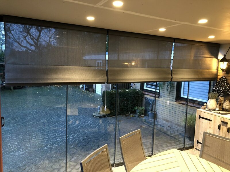 Vouwgordijnen voor buiten