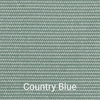 Schaduwdoek op rol 3x25m 250 gram Country Blue
