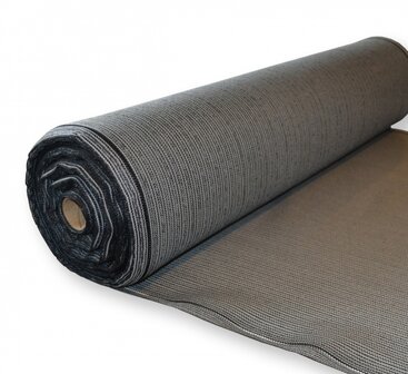 Windbreekgaas op rol 180cm x 10mtr 160gram Black Smoke