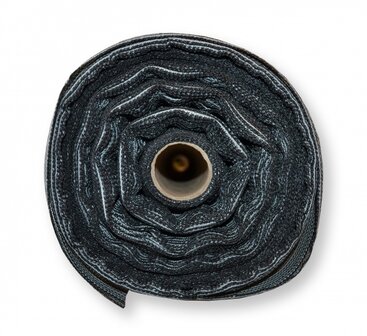 Windbreekgaas op rol 150cm x 10mtr 160gram Black Smoke