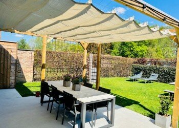 Harmonicadoek 2.9x6m waterdoorlatend Sahara Sand