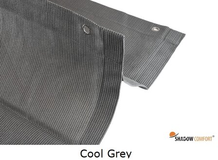 Harmonicadoek 2.9x6m waterdoorlatend Cool Grey