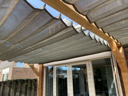 Harmonicadoek 2.9x6m waterdoorlatend Cool Grey