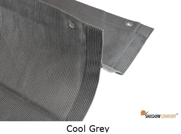 Harmonicadoek 2.9x6m waterdoorlatend Cool Grey