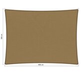 Premium schaduwdoek 3x4m rechthoek waterafstotend Original Camel Premium schaduwdoek 3x4m rechthoek waterafstotend Original Camel