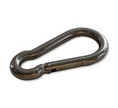 Karabijnhaak 80x8mm RVS aisi316 Karabijnhaak 80x8mm RVS aisi316