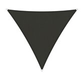 Schaduwdoek waterdicht HDPE driehoek 3x3x3 grijs Schaduwdoek waterdicht HDPE driehoek 3x3x3 grijs