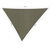 Premium schaduwdoek 5x5.5x6m driehoek waterdoorlatend Desert Storm Premium schaduwdoek 5x5.5x6m driehoek waterdoorlatend Desert Storm