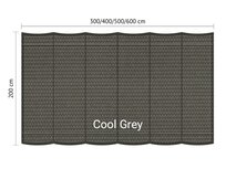 Harmonicadoek 2x4m waterdoorlatend Cool Grey Harmonicadoek 2x4m waterdoorlatend Cool Grey
