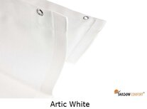 Harmonicadoek 2.9x3m waterdoorlatend Artic White Harmonicadoek 2.9x3m waterdoorlatend Artic White