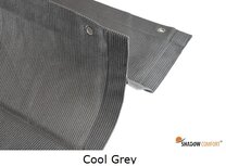 Harmonicadoek 2.9x5m waterdoorlatend Cool Grey Harmonicadoek 2.9x5m waterdoorlatend Cool Grey