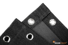 Balkonscherm | Balkon doek 80x300cm kleur grijs | Carbon Black Balkonscherm | Balkon doek 80x300cm kleur grijs | Carbon Black